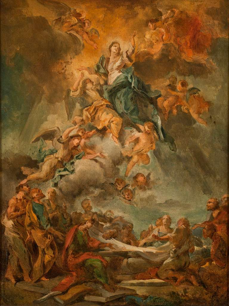 The Assumption of the Virgin (Carlo Carlone) - Nationalmuseum - 23734 ...