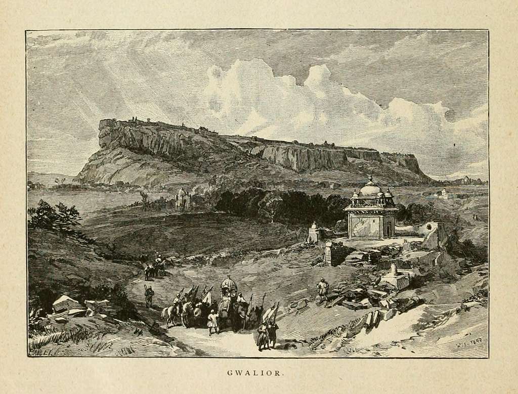 Charles Cousen | The Fort of Gwalior (Circa 1860) | MutualArt