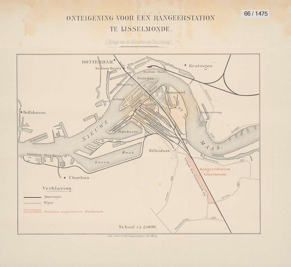 KAARTEN SGD - Onteigening voor een rangeerstation te IJsselmonde ...
