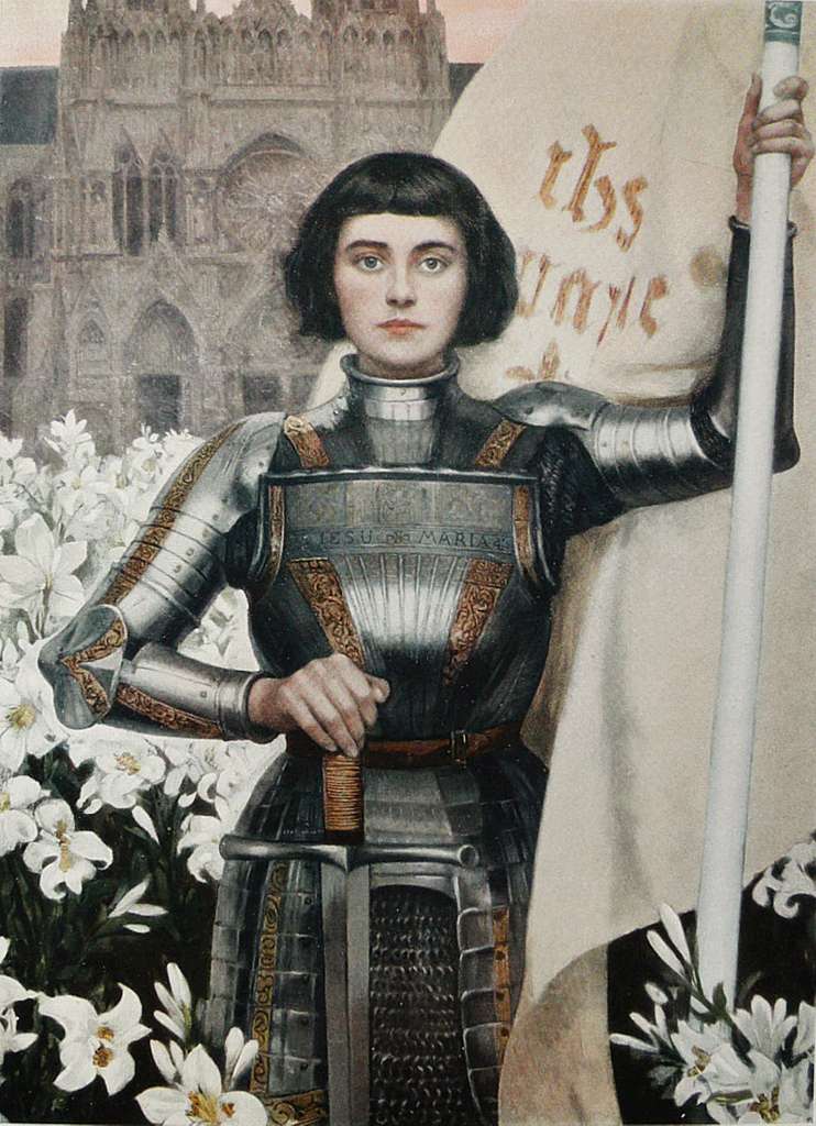 Albert Lynch Jeanne d Arc Public domain portrait engraving