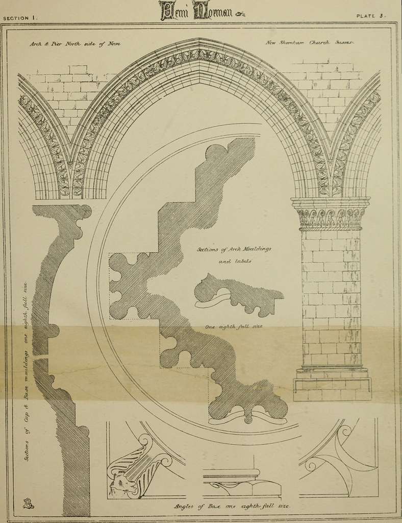 An analysis of Gothic architecture. Illustrated by a series of upwards ...