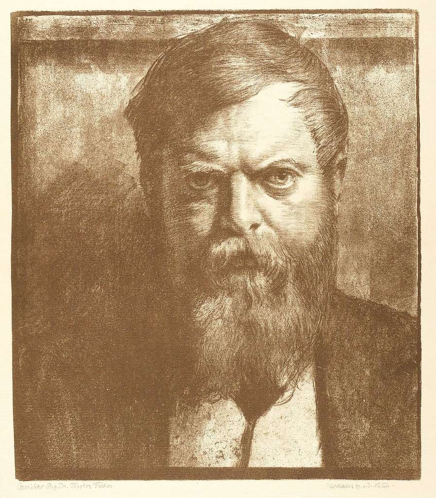 Karl Bauer - Der Architekt Prof. Dr. Theodor Fischer, c. 1910 - PICRYL -  Public Domain Media Search Engine Public Domain Search