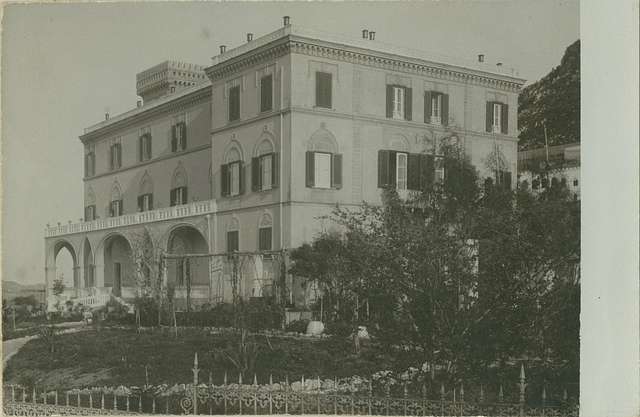 Hôtel Molaro på Capri, kronprinsessan Victorias bostad 1903 och 1904 ...