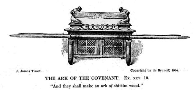 Tissark A drawing of an ark with a sword on top of it PICRYL