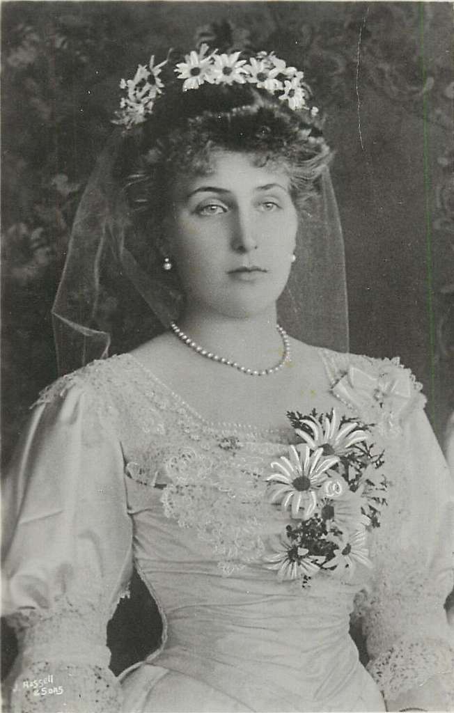 Empress Eugenie with Prince of Wales and Princess Royal - PICRYL