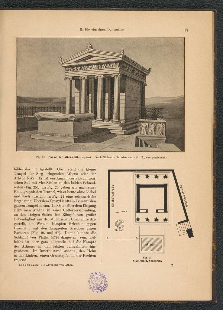 Die Akropolis von Athen [The Acropolis from Athens]