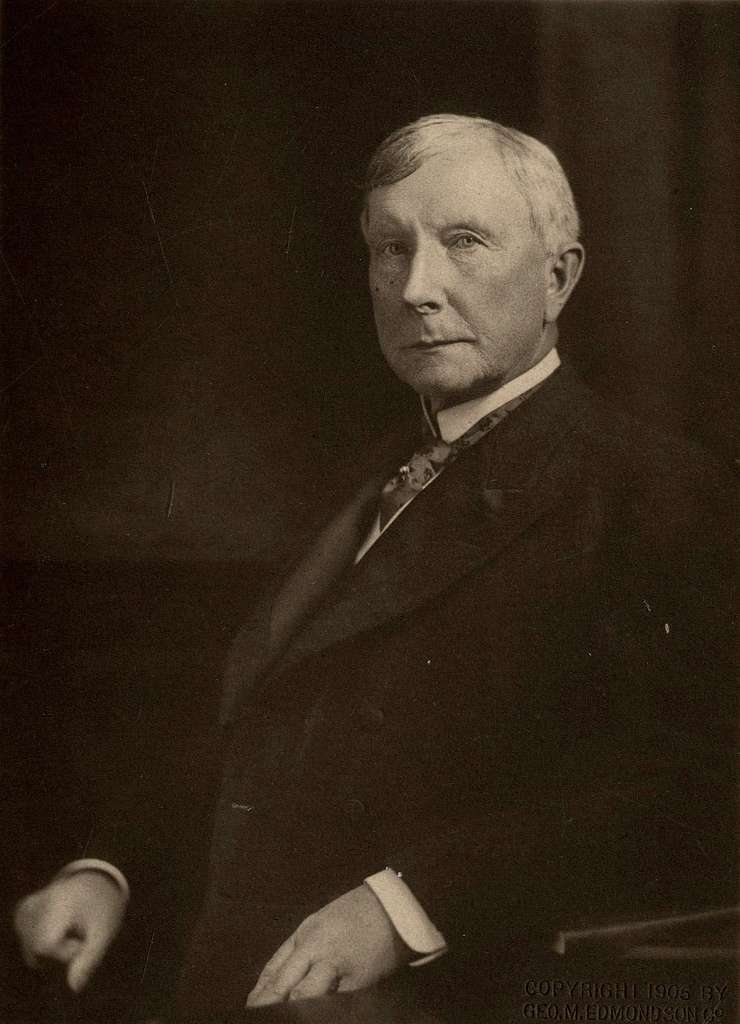John Davison Rockefeller, 1839-1937 - PICRYL - Public Domain Media Search  Engine Public Domain Search