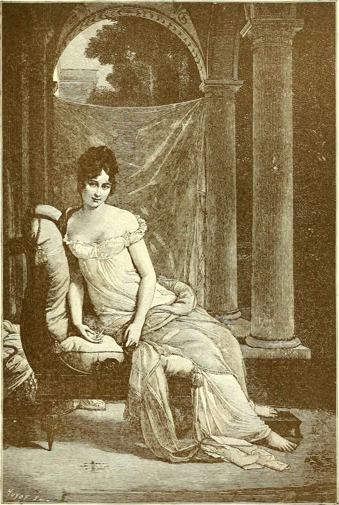 Madame Récamier. After a painting by François Gérard - PICRYL