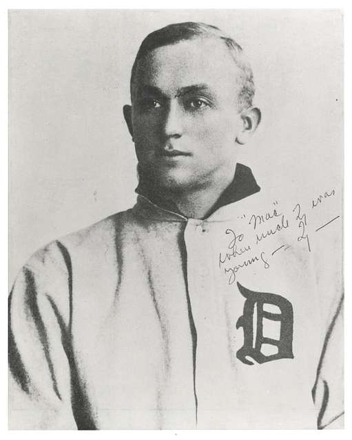 Ty Cobb, Detroit Tigers, baseball card portrait] - PICRYL - Public