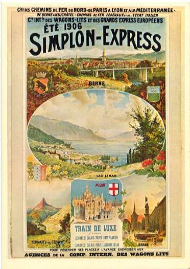 Simplon Orient Express Poster, 1947 – Transit Maps Store