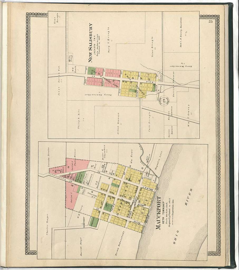 Illustrated Atlas And History Of Harrison County, Indiana 