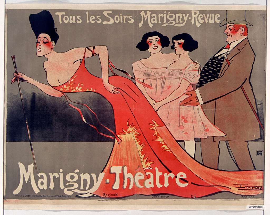 Le Theatre des Folies Marigny Poster