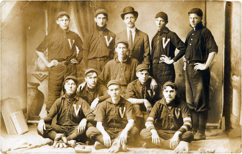 Historical Photo Archive - Shoeless Joe Jackson & Bill Carrigan