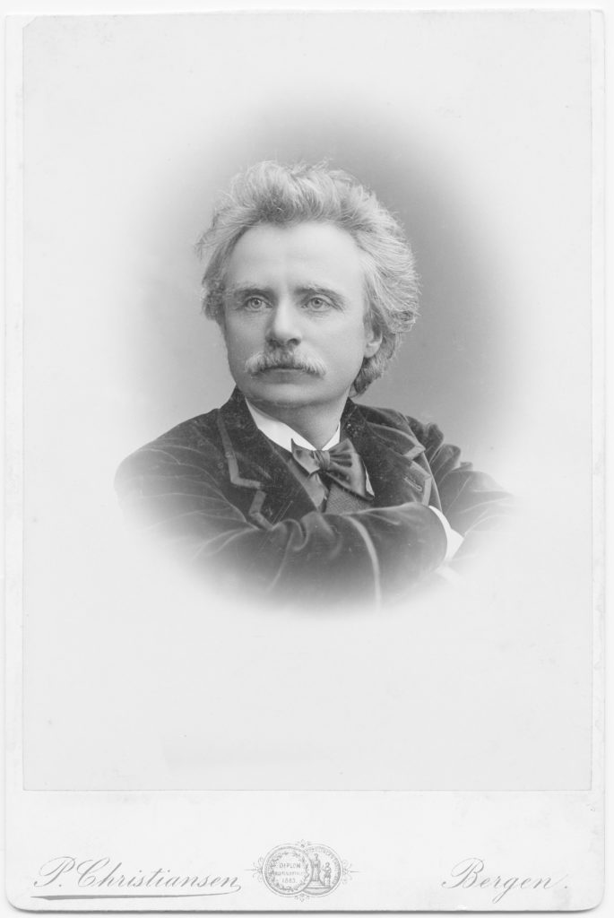 Edvard Grieg portrait. Bergen Offentlige Bibliotek, Norway - PICRYL ...