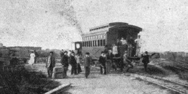 Antiguo ferrocarril midland Imágenes de stock en blanco y negro