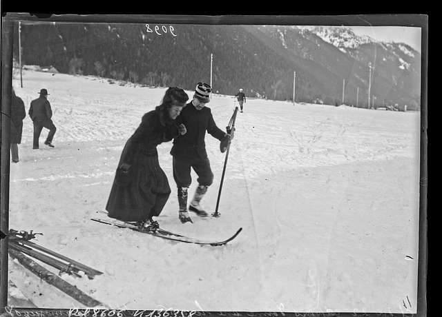 3 Chamonix In The 1900 S Image PICRYL Public Domain Media