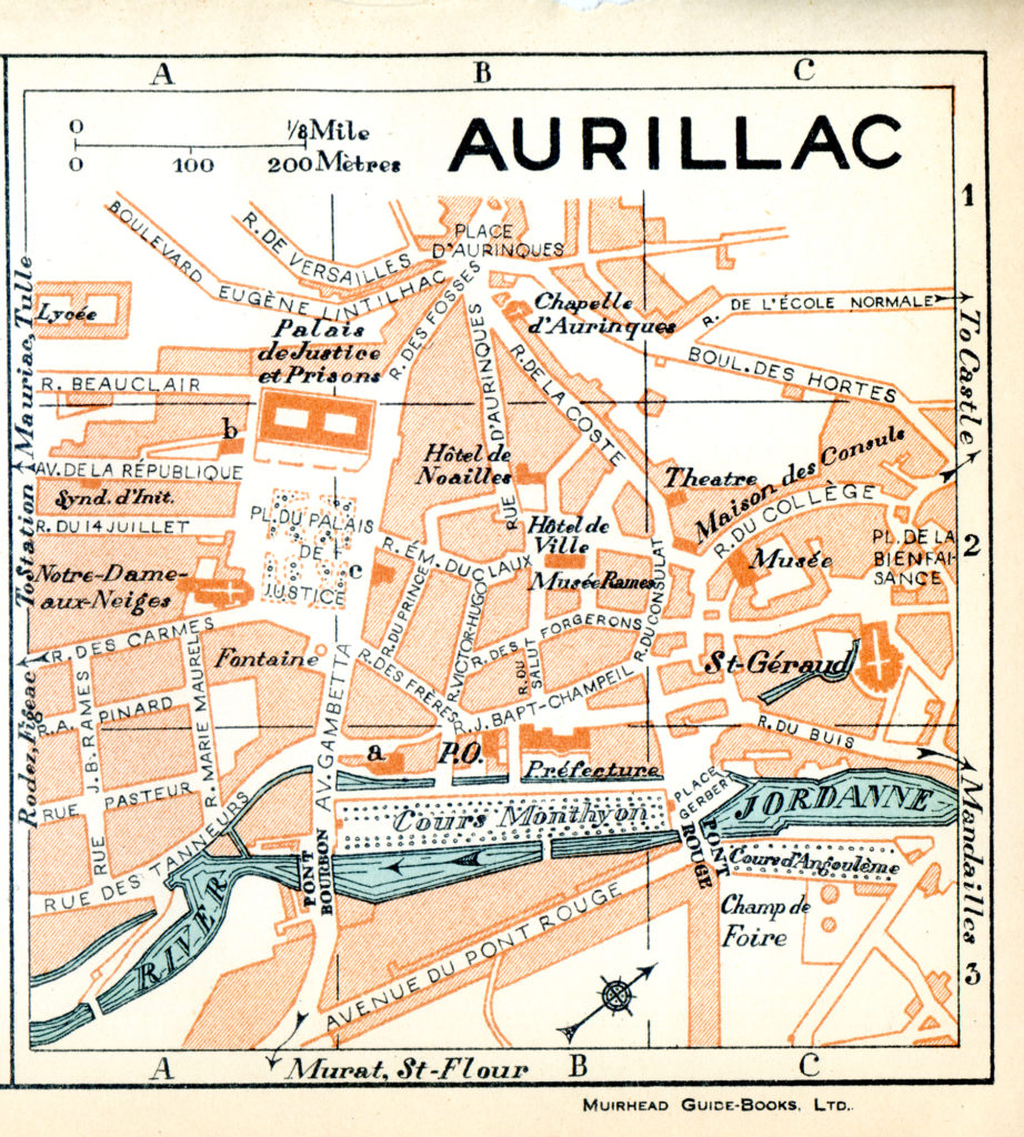 Aurillac, France - Free Map - Public domain old map - PICRYL - Public  Domain Media Search Engine Public Domain Search