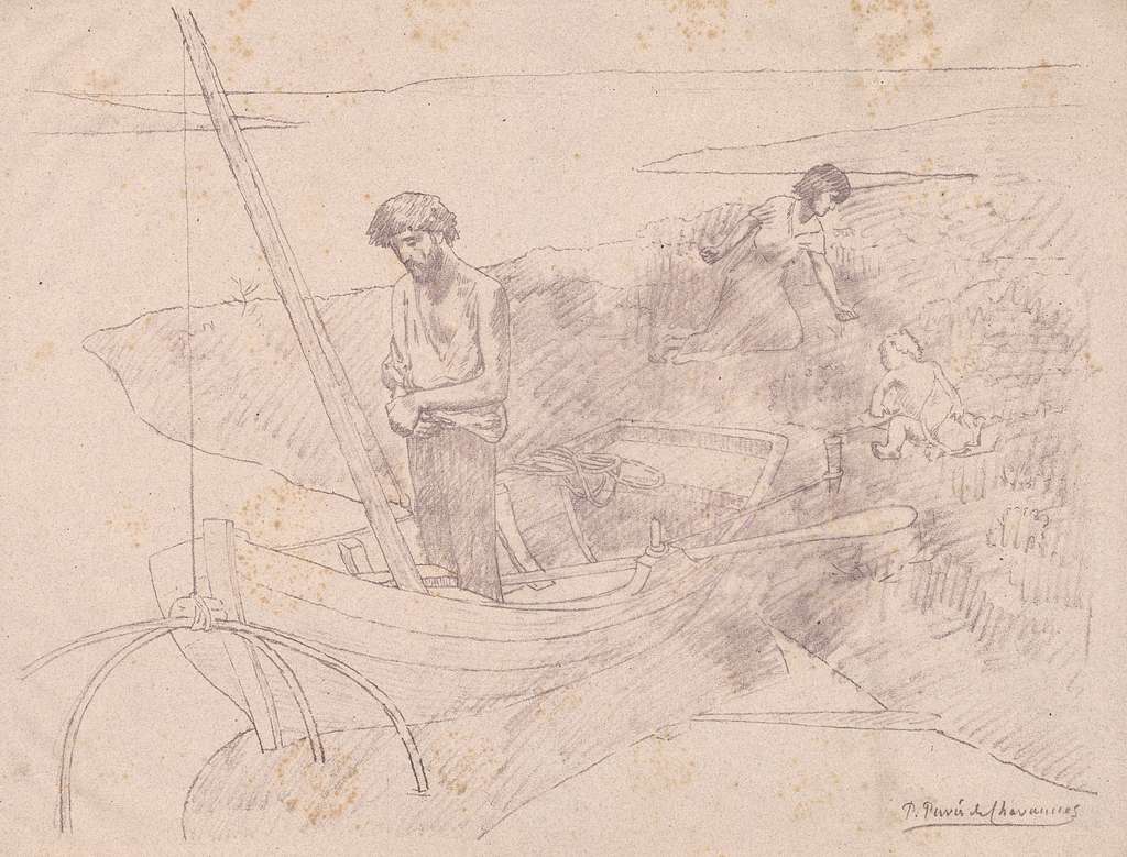 Pierre Puvis De Chavannes - The Poor Fisherman - 1925.802 - Cleveland ...