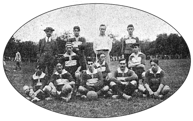 Racing Club 1913. Football team group portrait, South America - PICRYL -  Public Domain Media Search Engine Public Domain Search