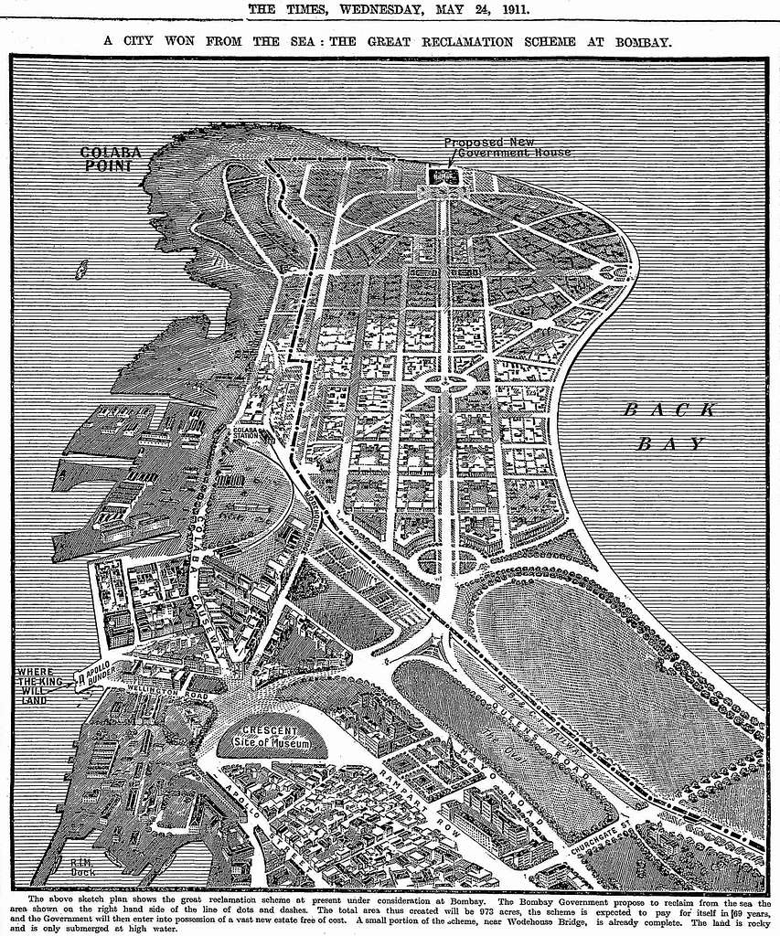  Historic Map - Bombay City Joshi & Co. School Map