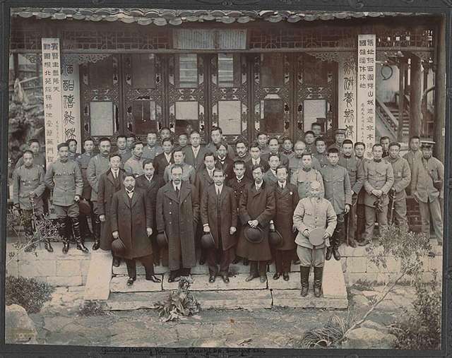 1912年3月29日南京临时政府各部总次长、卫戍总督、各军师旅司令官在