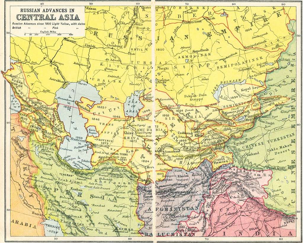 17 Maps Of The History Of Central Asia Image: PICRYL - Public Domain Media  Search Engine Public Domain Search}