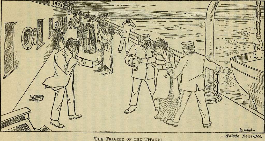 Wreck and sinking of the Titanic - the ocean's greatest disaster - a ...