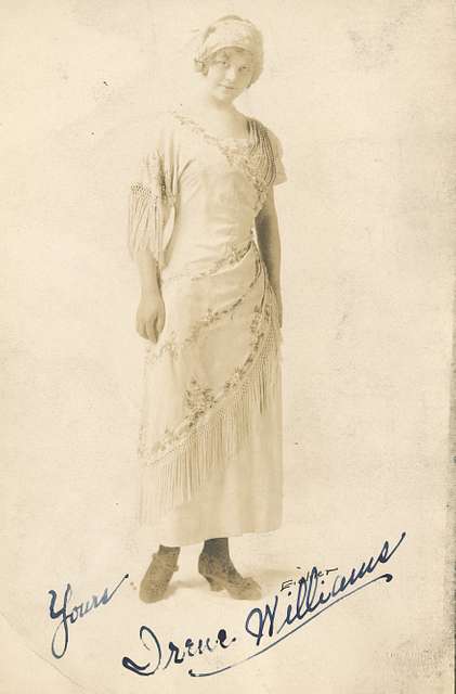 Irene Williams, vaudeville entertainer (SAYRE 11859) - PICRYL - Public ...