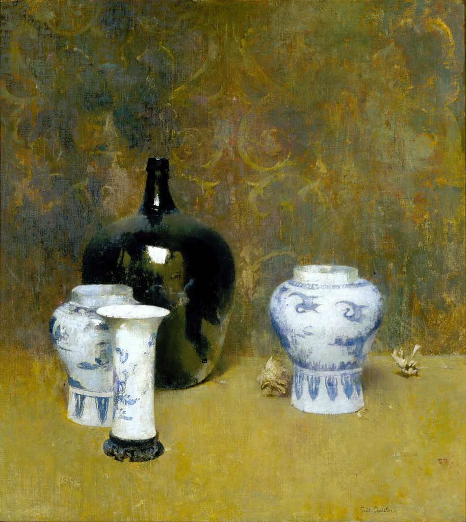 Emil Carlsen~Still Life--Brass and C - Old master - Paintings & Prints,  Ethnic, Cultural, & Tribal, African American - ArtPal