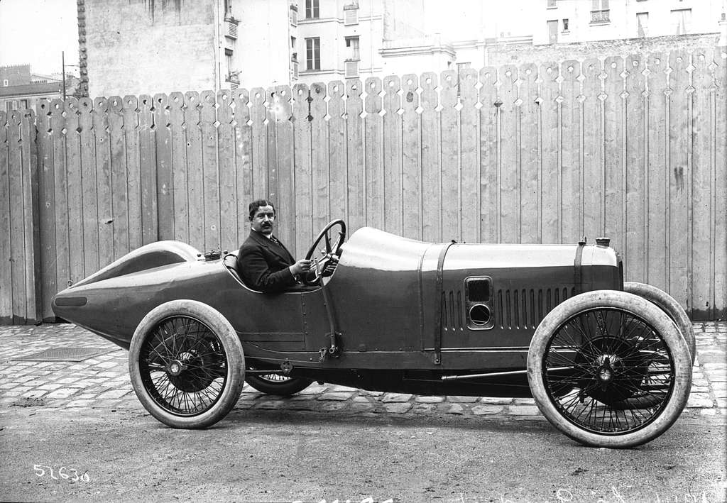 Georges Boillot at the 1914 Indianapolis 500 - PICRYL - Public Domain ...