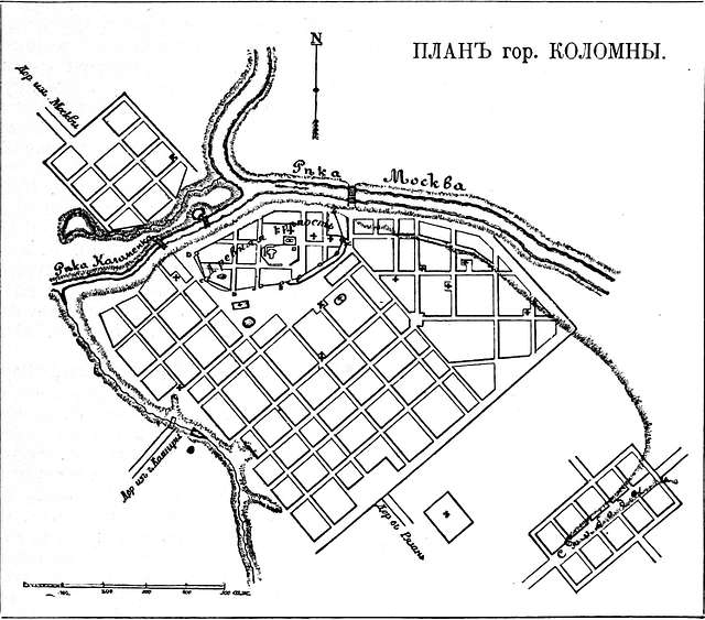 Щепотьево коломна карта