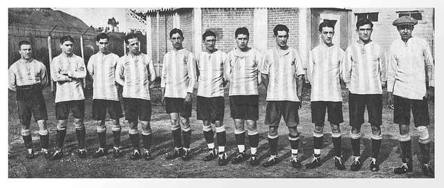 Racing Club 1913. Football team group portrait, South America - PICRYL -  Public Domain Media Search Engine Public Domain Search