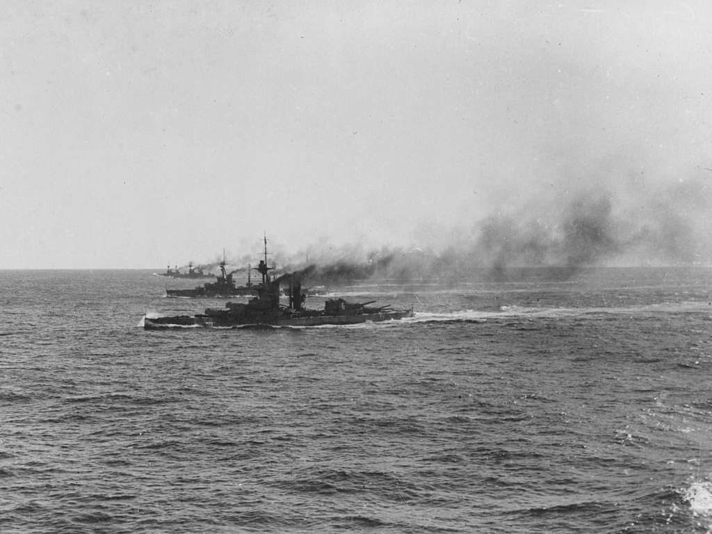 HMS Agincourt in the North Sea 1915 - PICRYL Public Domain Search