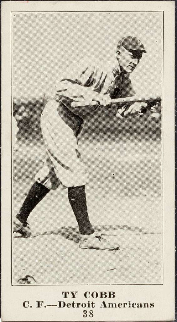 1907 Wolverine News Co. Detroit Tigers Ty Cobb (Batting)