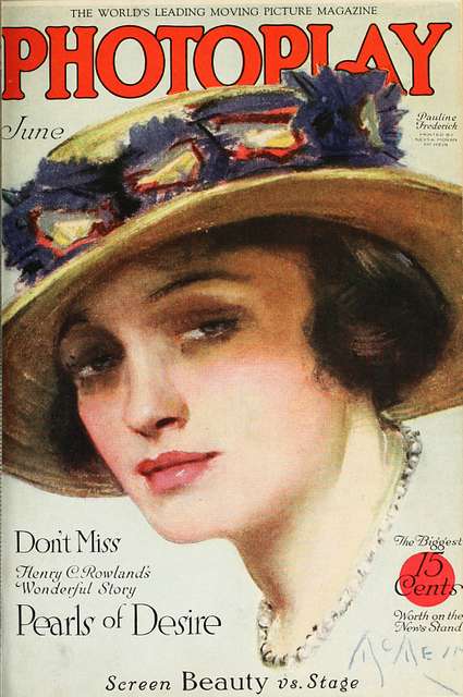 Photoplay cover 1917-06 Pauline Frederick - PICRYL - Public Domain ...