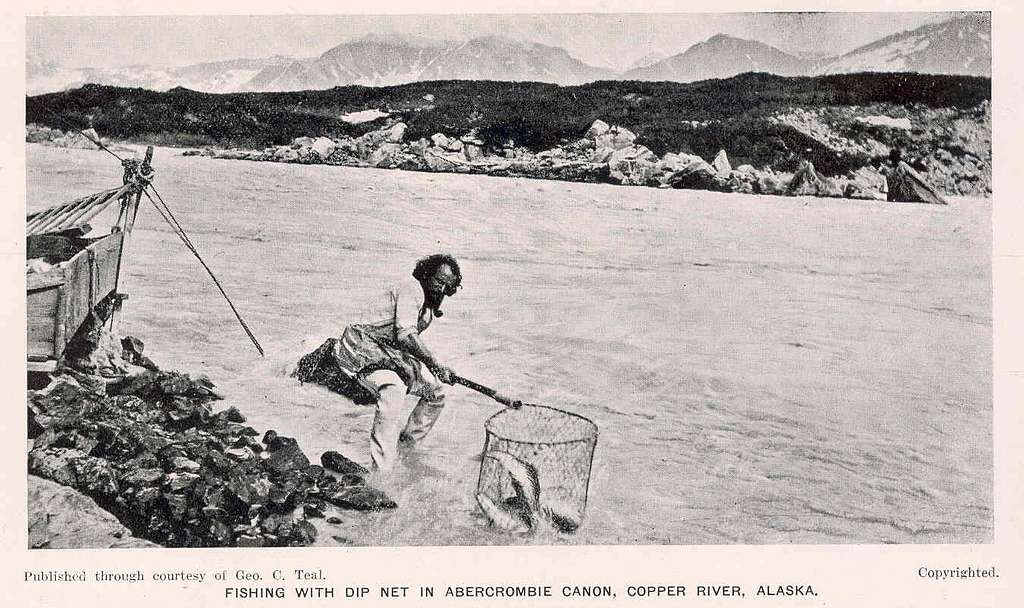 FMIB 33297 Dip-Net Fishing by Indians on the Fraser River - PICRYL - Public  Domain Media Search Engine Public Domain Search