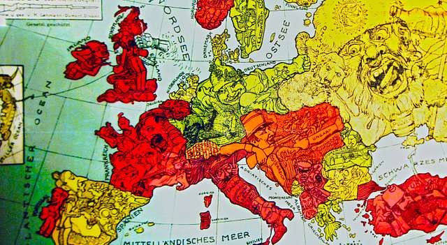 Humorous Map Of Europe In 1914 WWI 33363784045 PICRYL Public   Humorous Map Of Europe In 1914 Wwi 33363784045 Dad6e5 640 