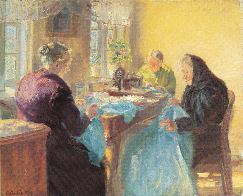 The Maid in the Kitchen, 1883 - 1886 - Anna Ancher 