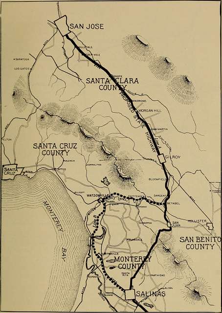 California highways; a descriptive record of road development by the ...