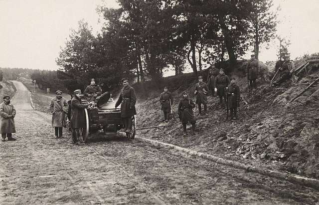 Lithuanian Wars of Independence, War with Poland. Field kitchen of the ...