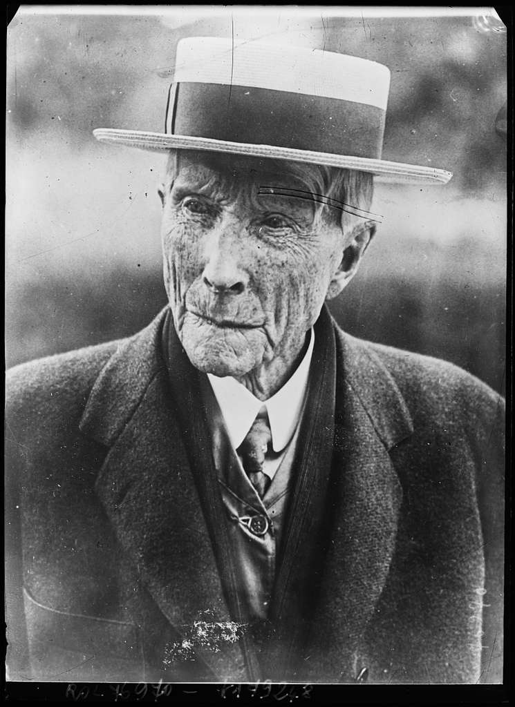 John D. Rockefeller  National Portrait Gallery