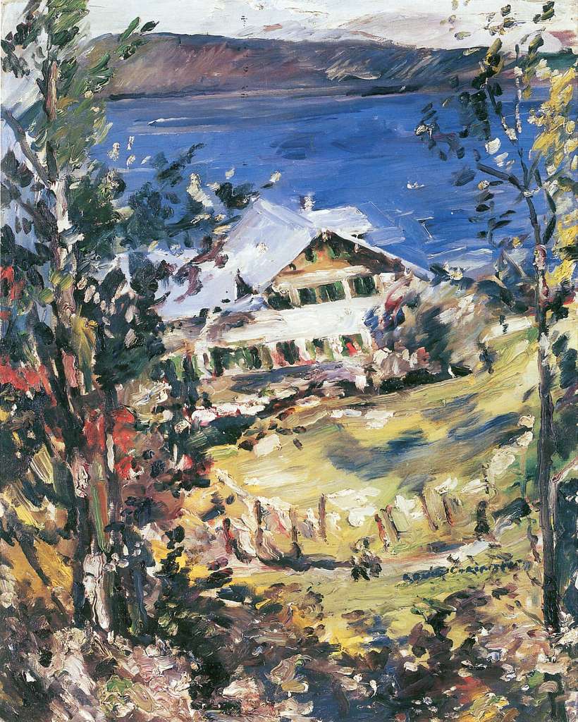 Lovis Corinth Walchensee Landhaus Mit Wäscheplatz 1923 - PICRYL Public ...