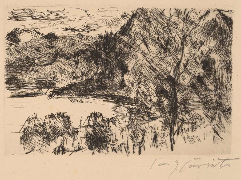 Lovis Corinth, Walchensee with Jochberg, 1923, NGA 131862 - PICRYL ...