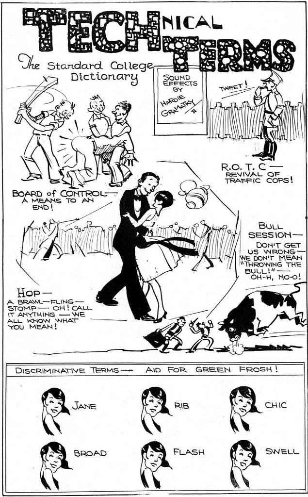 technical-terms-the-standard-college-dictionary-1929-comic-art