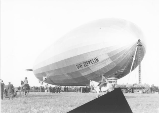 1978 Zeppelin,LZ 127 over SIBIU/Hermannstadt in 1929,Romania,FDC maxi card