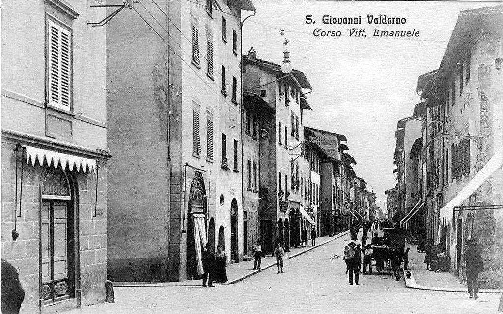 San Giovanni Valdarno - Cartolina d'epoca 013 - PICRYL - Public Domain ...