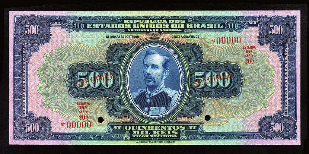 Brazil ND (1925) 5 Mil Reis Pick 29A $9.99 with free shipping