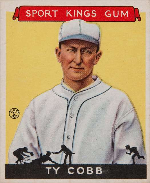 2020 Ty Cobb Museum Baseball Card