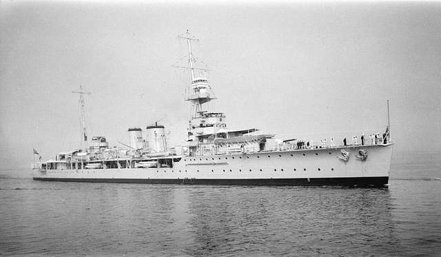 HMS Danae at Vancouver 1934 - PICRYL Public Domain Search