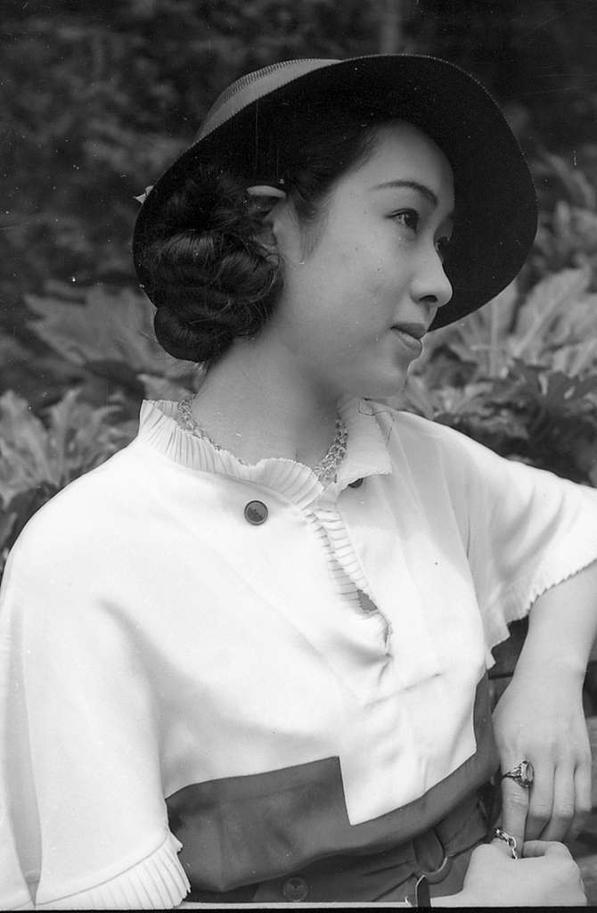 A young lady in Tokyo 1930s. 1930s Japan, public domain image